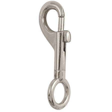 Slide Bolt Spring Snap,L 3 1/2 In