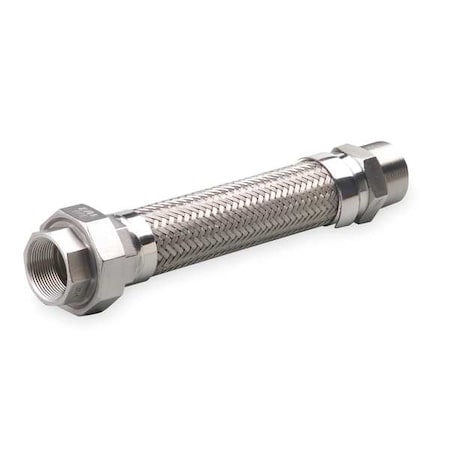 1" Dia x 24" L 321 SS Flexible Metal Hose