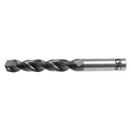 Jobber Drill,Carbide,7/16 in.,6 in. L