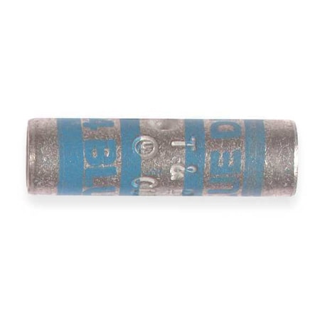 Splice Wire Connector, 2 AWG Max, Brown, None Insulation, 35 kV