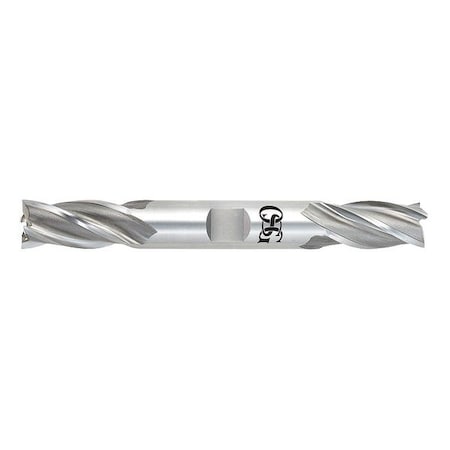 HSS End Mill, 17/64in.dia., 11/16in.Cut L