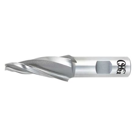 HSS End Mill, 3/32in.dia., 1-1/2in.Cut L