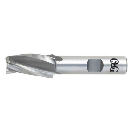 HSS End Mill, 1/8in.dia., 3/4in.Cut L