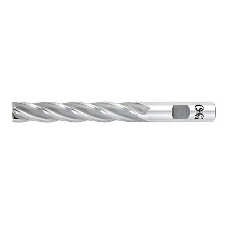 HSS End Mill,2in.dia.,8in.Cut L