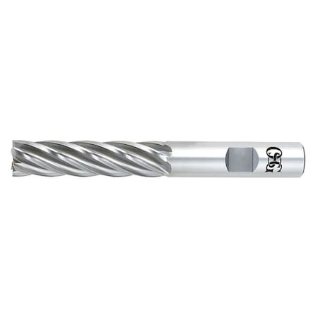 HSS End Mill,2in.dia.,4in.Cut L