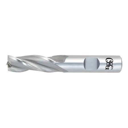 HSS End Mill, 1-1/2in.dia., 2in.Cut L