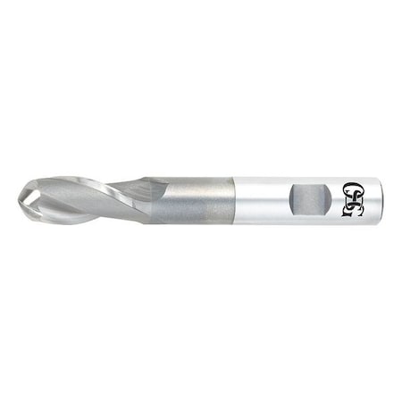 HSS End Mill, 1/8in.dia., 3/8in.Cut L
