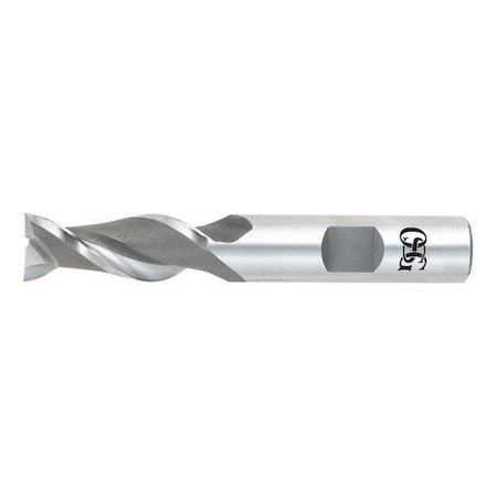 HSS End Mill, 1in.dia., 1-7/8in.Cut L