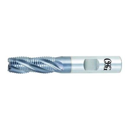 HSS End Mill, 1/4in.dia., 5/8in.Cut L