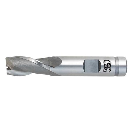 HSS End Mill, 3/4in.dia., 1-5/16in.Cut L