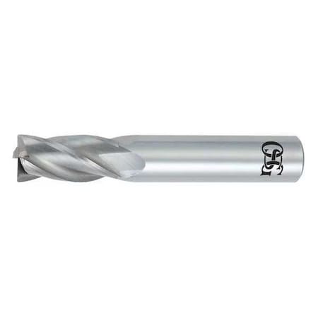 Carbide End Mill,1/2 in. dia,1 in. Cut L