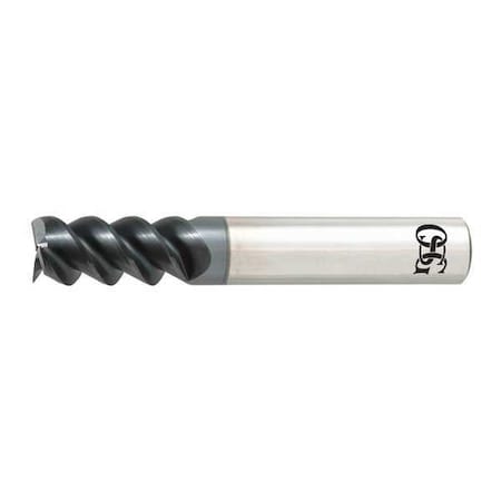 Carbide End Mill,5/16in dia,13/16in Cut