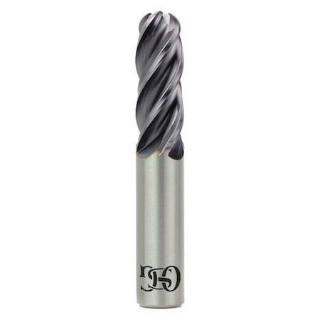 Carbide End Mill,7/16in dia.,7/8in Cut L
