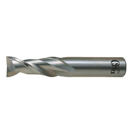 Carbide End Mill,5/8in dia,1-5/8in Cut L