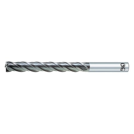 Carbide End Mill,3/16 in dia,1 in Cut L