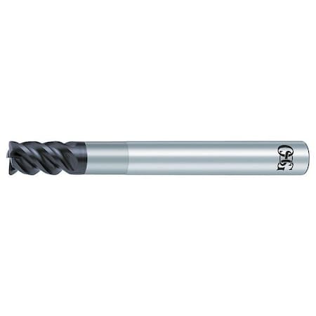 Carbide End Mill,3/16in dia,3/16in Cut L