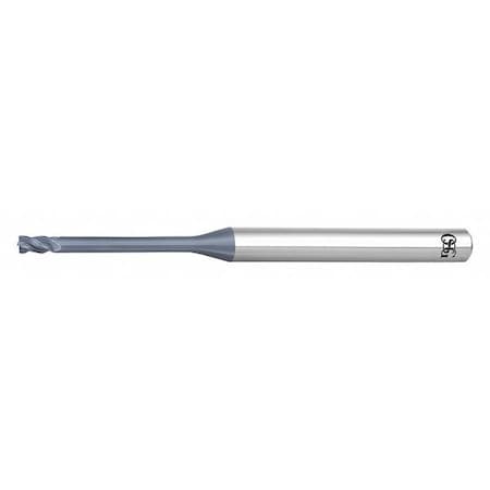 Carbide End Mill,2.00mm dia,3.00mm Cut L