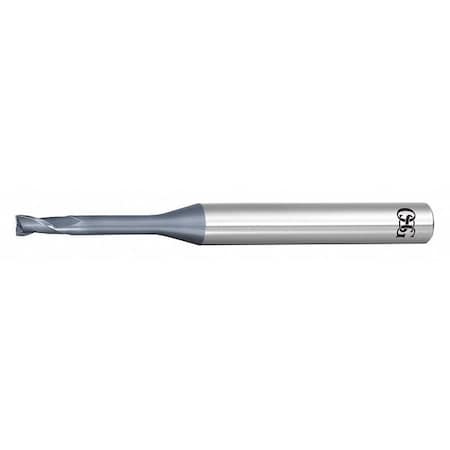 Carbide End Mill,2.00mm dia,3.00mm Cut L