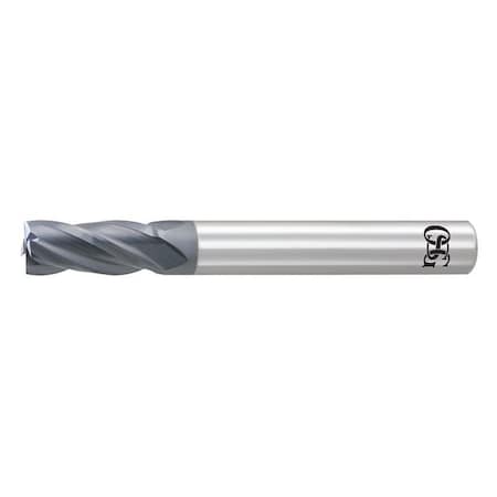 Carbide End Mill,7/32in dia.,5/8in Cut L