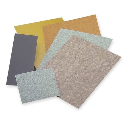 Sanding Sheet,11x9 In,100 G,AlO,PK25