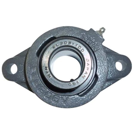 Flange Bearing, 2-Bolt, Ball, 1-7/16" Bore