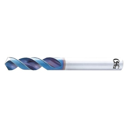 Screw Machine Drill Bit, 2.90 mm Size, 130  Degrees Point Angle, High Speed Steel, WD1 Finish