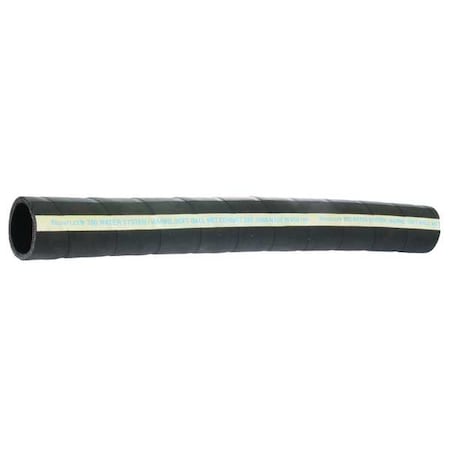 1-1/2" ID x 3 ft EPDM Marine Exhaust Hose 250 PSI BK