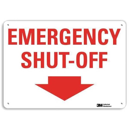 Safety Sign, 7 in Height, 10 in Width, Aluminum, Vertical Rectangle, English, U7-1141-RA_10X7