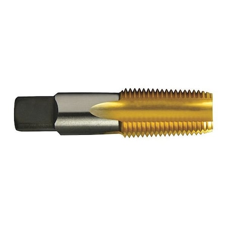 Pipe Tap, 1/4"-18, Semi-Bottoming, 5 Flutes, NPTF