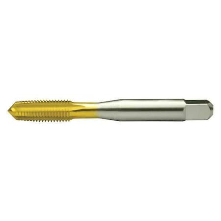 Straight Flute Hand Tap, #12-24, Taper, 4 Flutes, UNC