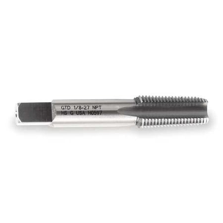 Pipe Tap, 1/2"-14, Taper, 4 Flutes, NPT