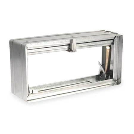 Rectangular Fire Damper,7-3/4x11-3/4 In.