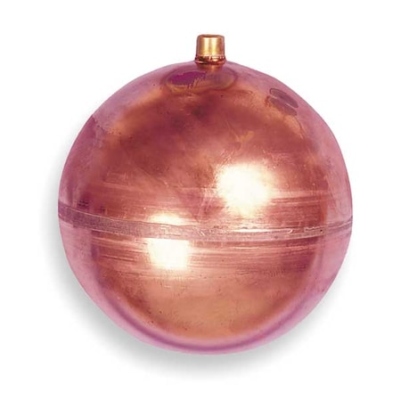 Float Ball,Round,Copper,6 In