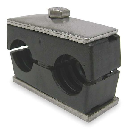 Tube Clamp Kit,Pipe Sz 1/2 In,304SS