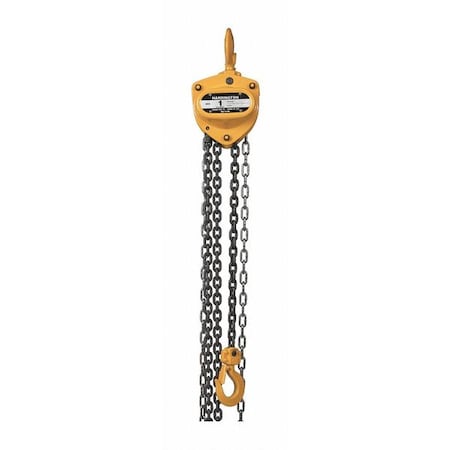 Manual Chain Hoist,10 ft.Lift