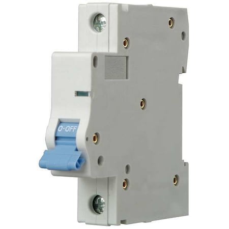 Circuit Breaker, NDB2-63 B6/1 Series, 6A, 1 Pole, 277V AC, 5kA at 277V AC, B Curve