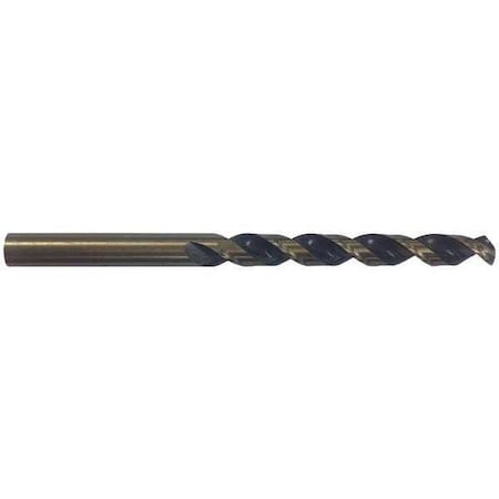 1/4" HSS Black/Gold 135 Deg. Jobber Length Drill Bit