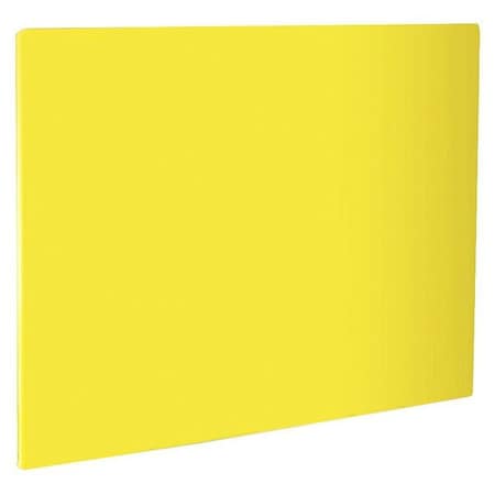 Cutting Board,20 in. L,Yllw,Polyethylene