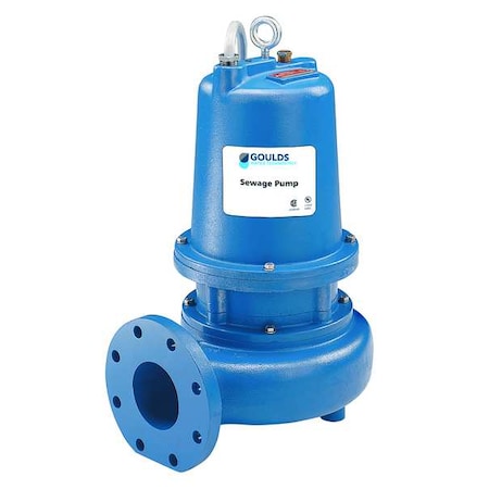 3 HP 3" Manual Submersible Sewage Pump 230V