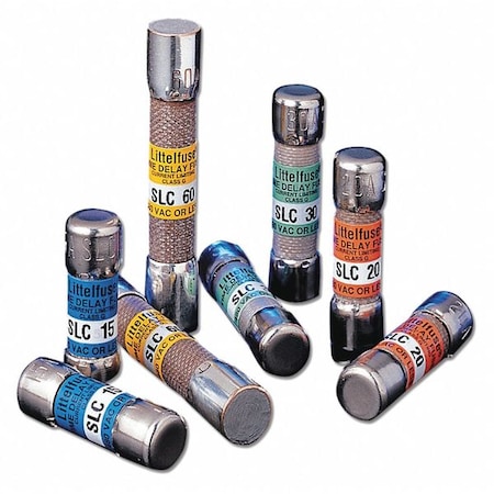 UL Class Fuse, G Class, Time-Delay, 0.50A, 600V AC, Non-Indicating