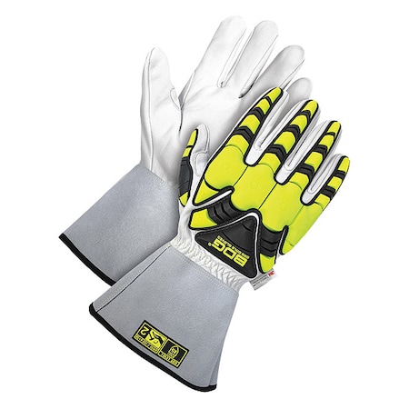 Cut-Resistant Leather Gloves, Cut Level A5 ,2XL 1 PR