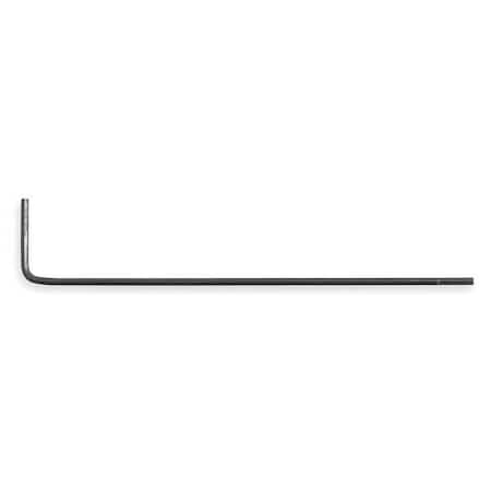 SAE L Key Hex Key, 3/32 in Tip Size, 3 3/8 in Long, 11/16 in Short