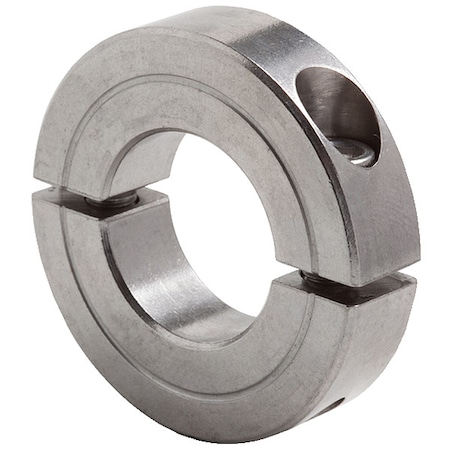 H2C-025-S Two-Piece Clamping Collar Recessed Screw
