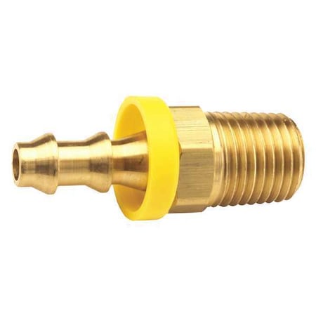 Push on Hose Fitting,5/8"x3/4",BarbxNPT