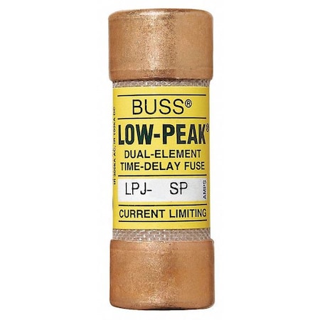 UL Class Fuse, J Class, Time-Delay, 17.50A, 600V AC, Non-Indicating