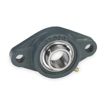 Flange Bearing,2-Bolt,Ball,1" Bore