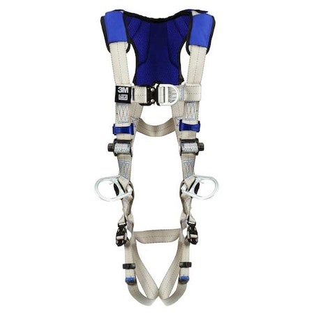 ExoFit(TM) X100 Fall Protection Harness, XL, 420 lb, Quick-Connect Chest/ Quick-Connect Leg Straps