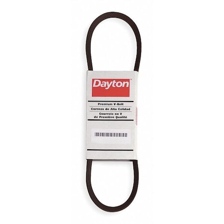 3VX1060 Cogged, Wedge V-Belt, 106 in Outside Length, 3/8 in Top Width, 5/16" Thickness, 1 Ribs