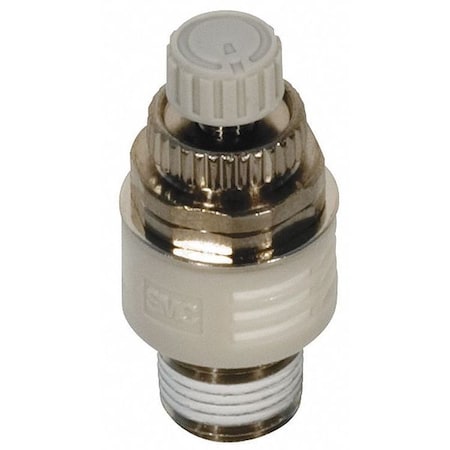 Exhaust Port Flow Control,1/2 In. NPT