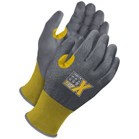 Cut-Resistant Coated Gloves, Cut Level A5 ,Not Applicable ,Sandy ,2XL 1 PR